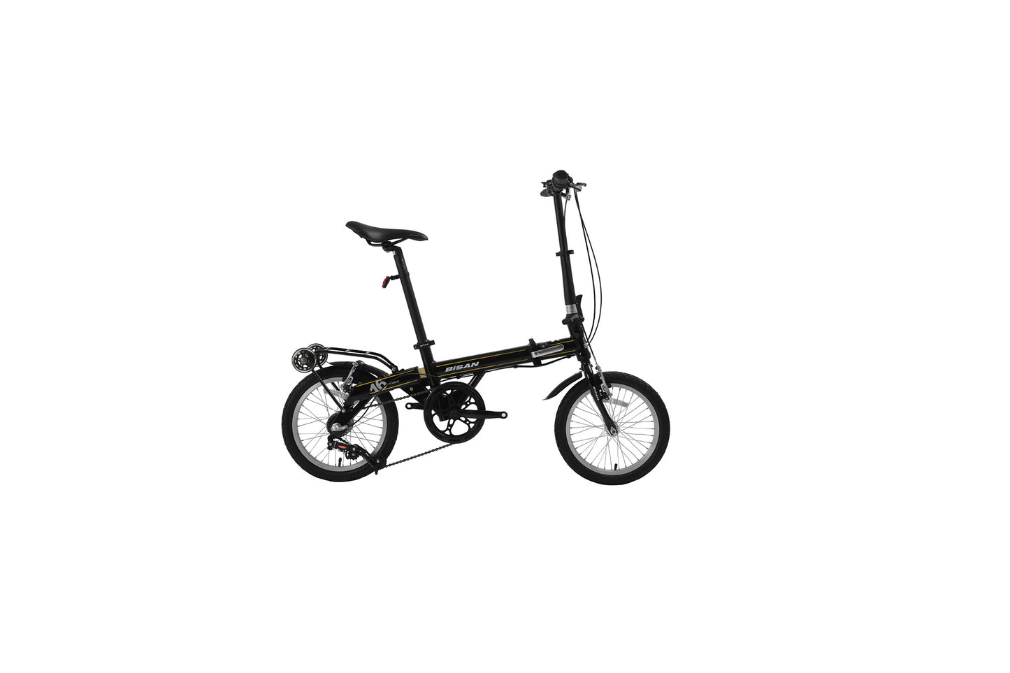 Bisan FX 3800 - Rollable Folding Bike